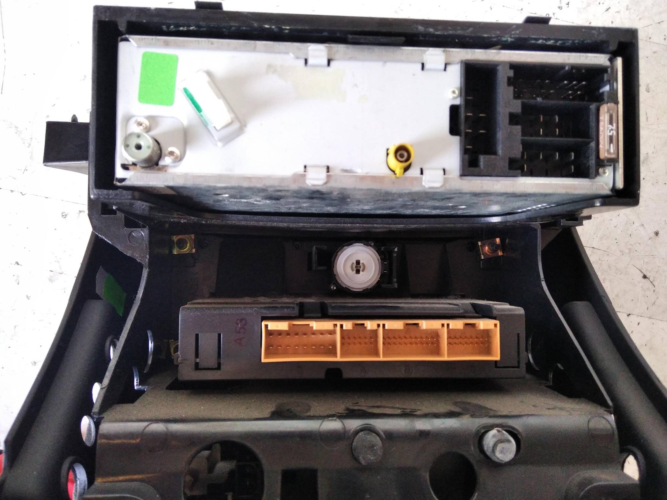 Blocco comando climatizzazione